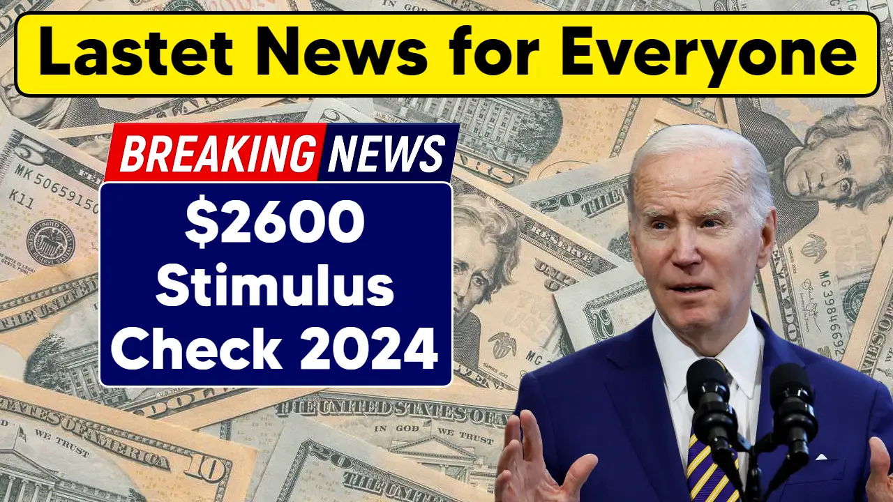 $2600 Stimulus Check