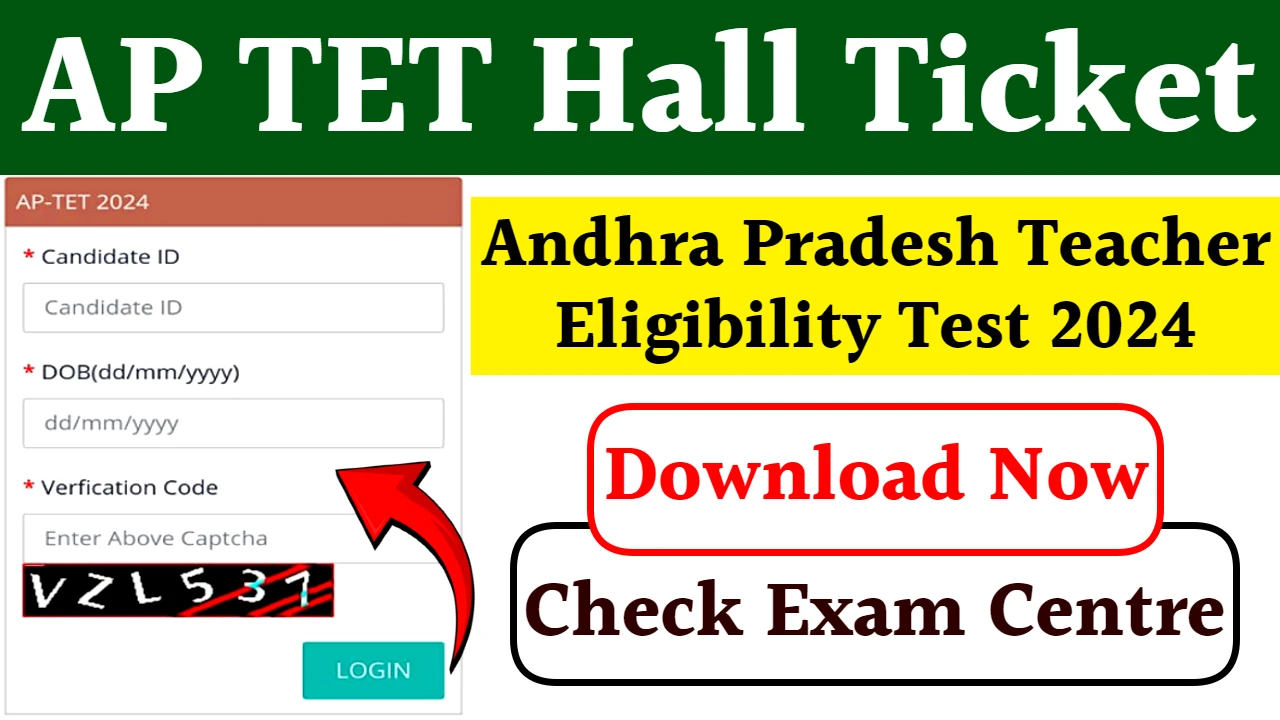 AP TET Hall Ticket 2024